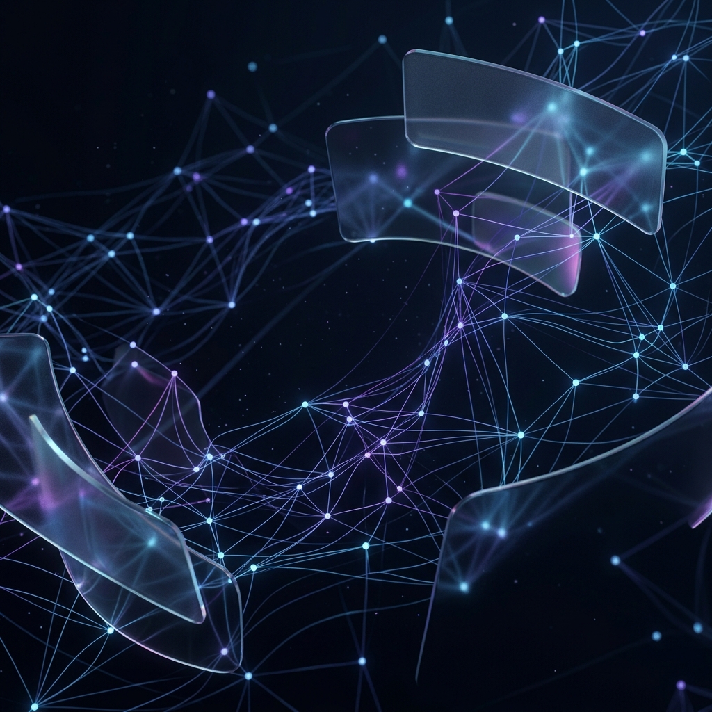 Futuristic AI Background